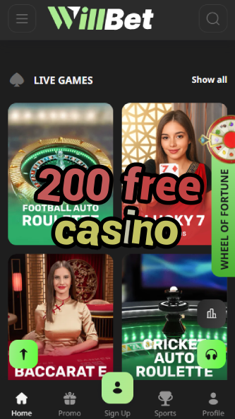 200 Free Casino - 200 Free Spins Offer-www.bdqngd.com