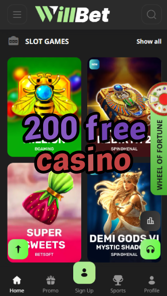 200 Free Casino - 200 Free Spins Offer-www.bdqngd.com